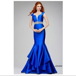 JOVANI 💙 Royal Blue Mermaid Prom Dress